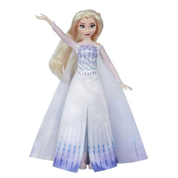 New in Box-Hasbro Disney Frozen 2  Musical Adventure Elsa Doll - Picture 1 of 13